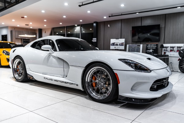 Used 2017 Dodge Viper GTC Coupe CALVO 9L Build Carbon Ext+Interior $95k+ in Upgrades RARE Perfect for sale Sold at Chicago Motor Cars in West Chicago IL 60185 5