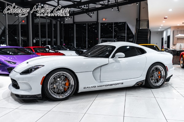 Used 2017 Dodge Viper GTC Coupe CALVO 9L Build Carbon Ext+Interior $95k+ in Upgrades RARE Perfect for sale Sold at Chicago Motor Cars in West Chicago IL 60185 1