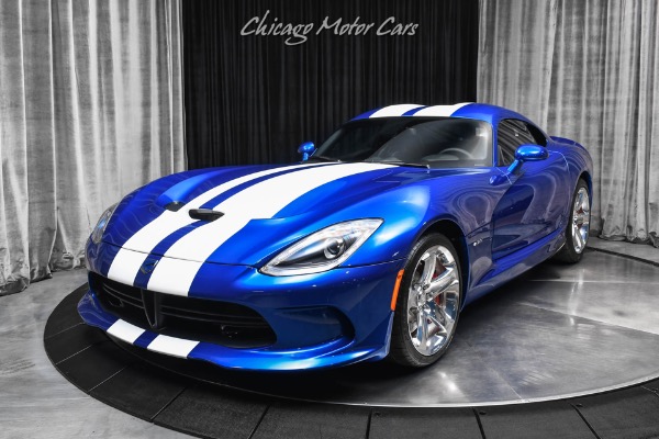Used 2013 Dodge SRT Viper GTS Launch Edition! Only 4K Miles! GTS Laguna Interior Pkg! Collector Quality! for sale Sold at Chicago Motor Cars in West Chicago IL 60185 2