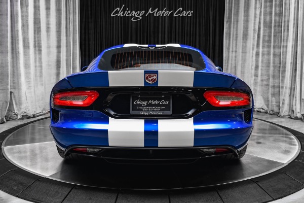 Used 2013 Dodge SRT Viper GTS Launch Edition! Only 4K Miles! GTS Laguna Interior Pkg! Collector Quality! for sale Sold at Chicago Motor Cars in West Chicago IL 60185 4