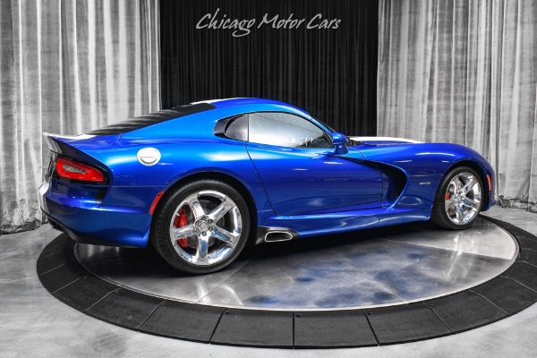 Used 2013 Dodge SRT Viper GTS Launch Edition! Only 4K Miles! GTS Laguna Interior Pkg! Collector Quality! for sale Sold at Chicago Motor Cars in West Chicago IL 60185 5
