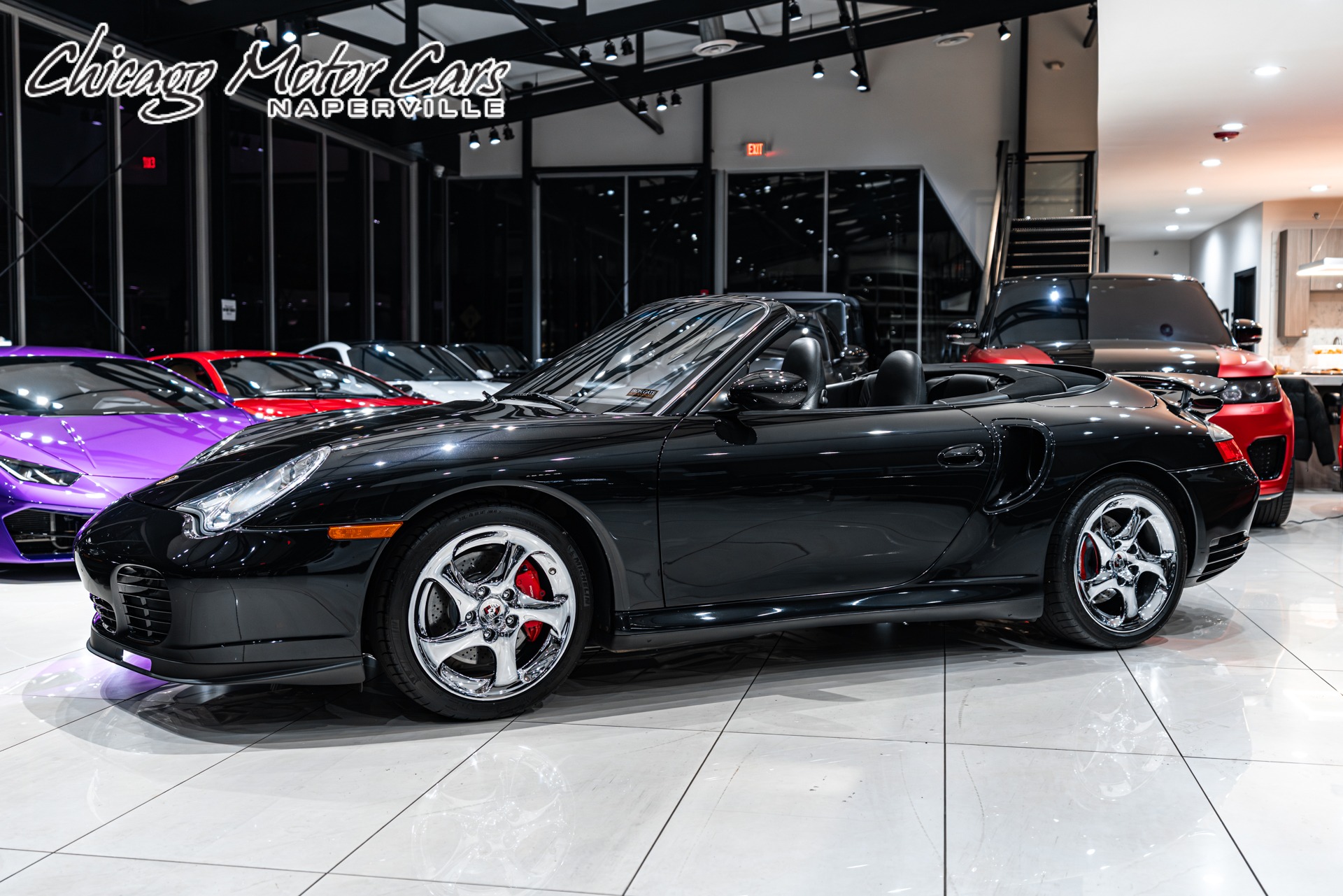 Used 2004 Porsche 911 Turbo Convertible LOW Miles! Desired Manual! OVER $7K+ in Recent Service! for sale Sold at Chicago Motor Cars in West Chicago IL 60185 1