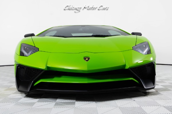 Used 2016 Lamborghini Aventador SV LP750-4 Only 6K Miles Full PPF RARE Verde Mantis Ad Personam Carbon Fiber for sale Sold at Chicago Motor Cars in West Chicago IL 60185 6
