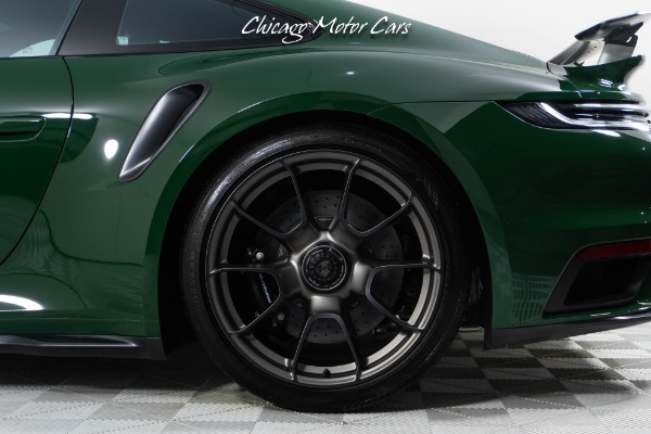 Used 2025 Porsche 911 Turbo 50 Years Only 900 Miles! PTS British Racing Green! Full PPF! Front Lifter! for sale Sold at Chicago Motor Cars in West Chicago IL 60185 3