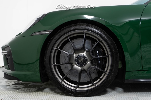Used 2025 Porsche 911 Turbo 50 Years Only 900 Miles! PTS British Racing Green! Full PPF! Front Lifter! for sale Sold at Chicago Motor Cars in West Chicago IL 60185 4