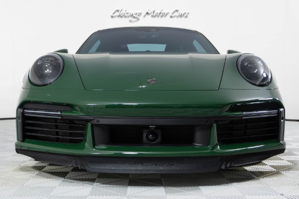 Used 2025 Porsche 911 Turbo 50 Years Only 900 Miles! PTS British Racing Green! Full PPF! Front Lifter! for sale Sold at Chicago Motor Cars in West Chicago IL 60185 6