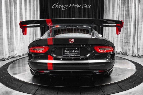 Used 2017 Dodge Viper ACR Only 5K Miles Exterior Carbon Pkg Extreme Aero Pkg RARE Serviced for sale Sold at Chicago Motor Cars in West Chicago IL 60185 4