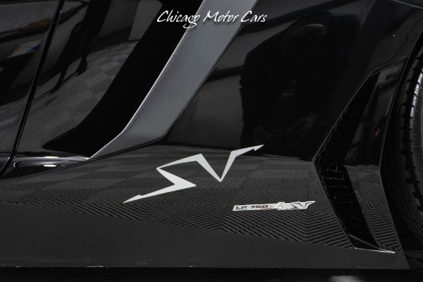 Used 2017 Lamborghini Aventador SV LP 750-4 Coupe Only 9K Miles Sinister Spec Gintani Exhaust Loaded for sale Sold at Chicago Motor Cars in West Chicago IL 60185 5
