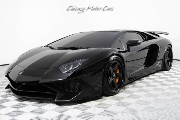 Used 2017 Lamborghini Aventador SV LP 750-4 Coupe Only 9K Miles Sinister Spec Gintani Exhaust Loaded for sale Sold at Chicago Motor Cars in West Chicago IL 60185 6