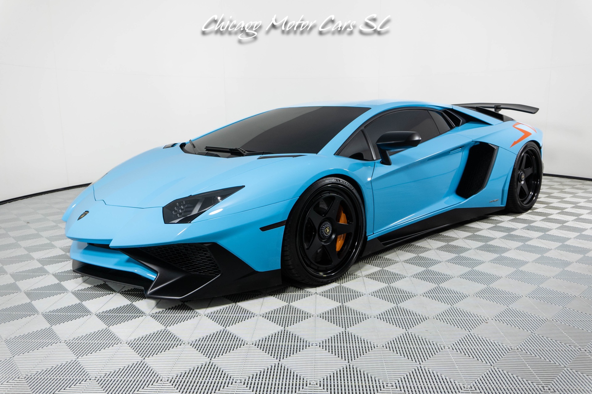 Used 2017 Lamborghini Aventador SV LP 750-4 Coupe Only 9K Miles Sinister Spec Gintani Exhaust Loaded for sale Call for price at Chicago Motor Cars in West Chicago IL