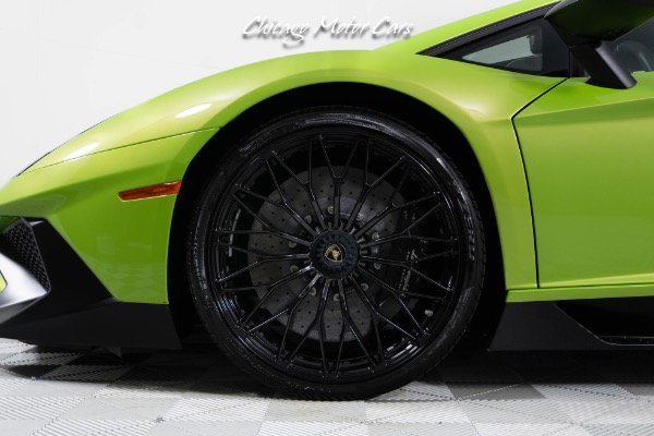 Used 2016 Lamborghini Aventador SV Rare Ad Personam Carbon Interior Pack & Spoiler+ Suspension Lift 10K Miles for sale Sold at Chicago Motor Cars in West Chicago IL 60185 5