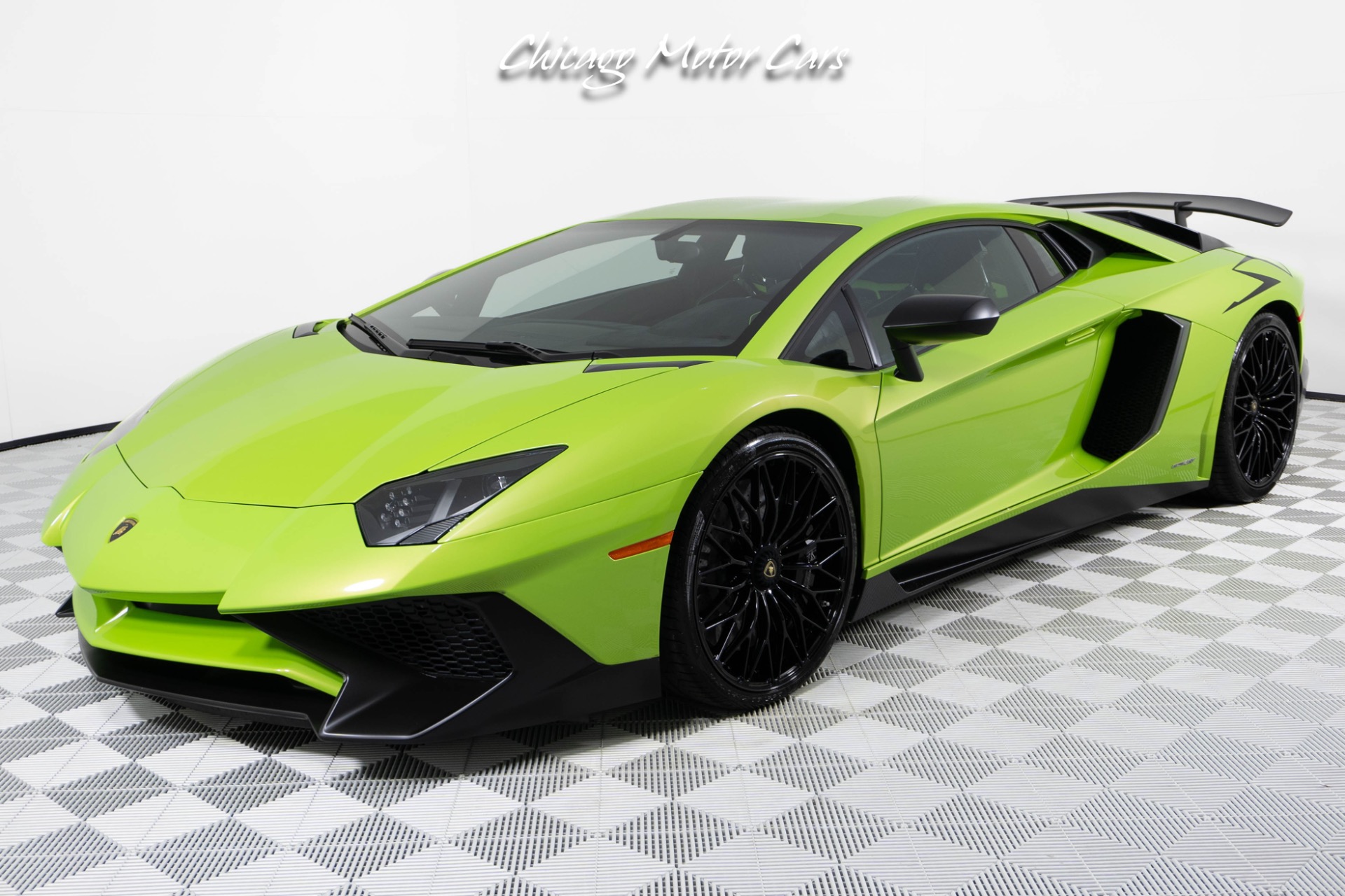 Used 2016 Lamborghini Aventador SV Rare Ad Personam Carbon Interior Pack & Spoiler+ Suspension Lift 10K Miles for sale Sold at Chicago Motor Cars in West Chicago IL 60185 1