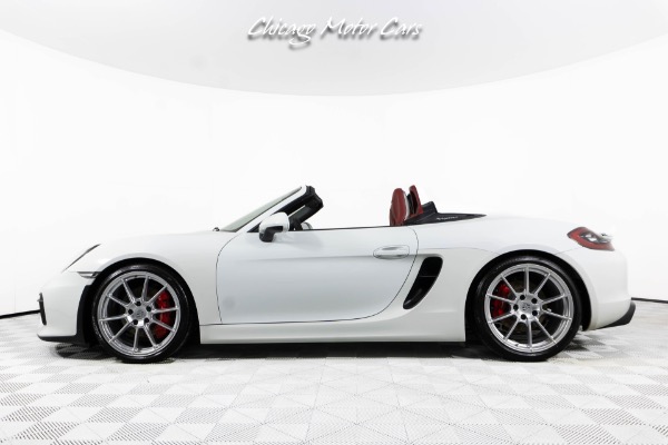 Used 2016 Porsche Boxster Spyder Only 13K Miles Hot Spec Manual Transmission Bose Surround Sound for sale Sold at Chicago Motor Cars in West Chicago IL 60185 2