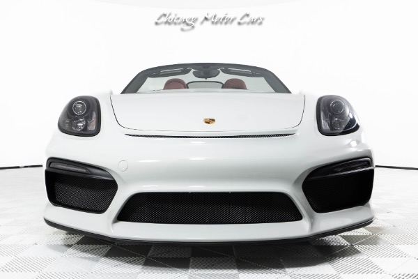 Used 2016 Porsche Boxster Spyder Only 13K Miles Hot Spec Manual Transmission Bose Surround Sound for sale Sold at Chicago Motor Cars in West Chicago IL 60185 6