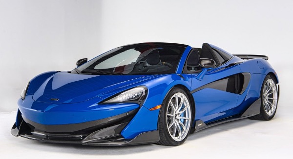 Used 2020 McLaren 600LT Spider Only 13k Miles MSRP $335,090 Full Paint Protection Film LOADED for sale Sold at Chicago Motor Cars in West Chicago IL 60185 1
