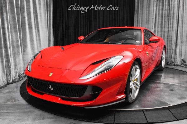 Used 2020 Ferrari 812 Superfast Coupe MSRP $435,838+ Suspension Lift Only 3k Miles Perfect for sale Sold at Chicago Motor Cars in West Chicago IL 60185 2