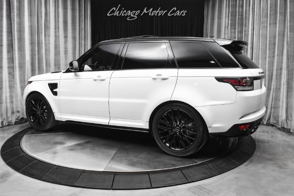 Used 2016 Land Rover Range Rover Sport SVR MERIDIAN SOUND ADAPTIVE CRUISE CARBON FIBER COOLER $124,340 MSRP for sale Sold at Chicago Motor Cars in West Chicago IL 60185 3