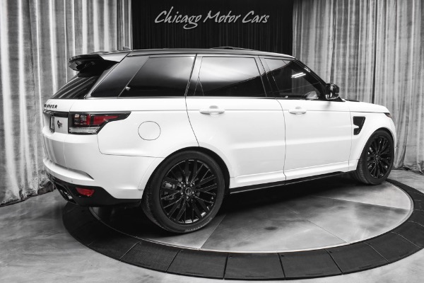 Used 2016 Land Rover Range Rover Sport SVR MERIDIAN SOUND ADAPTIVE CRUISE CARBON FIBER COOLER $124,340 MSRP for sale Sold at Chicago Motor Cars in West Chicago IL 60185 5