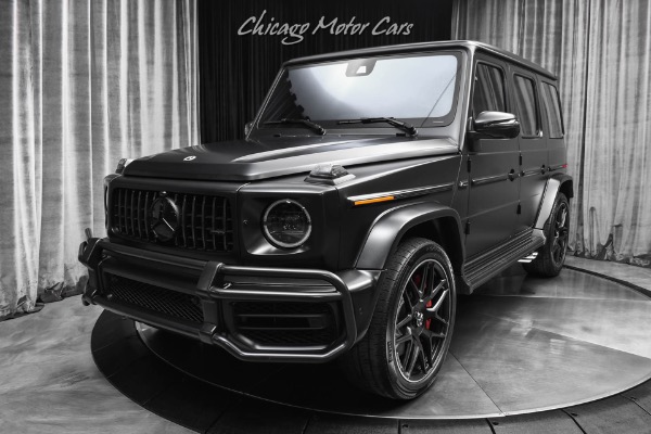 Used 2024 Mercedes-Benz G63 AMG MANUFACTUR Platinum Black Metallic! Burmester Sound! Carbon Fiber! for sale Sold at Chicago Motor Cars in West Chicago IL 60185 2