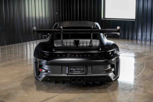 Used 2025 Porsche 911 GT3RS Weissach Package Only 1322 Miles PCCBs Front Axle Lift Sport Chrono LOADED for sale Sold at Chicago Motor Cars in West Chicago IL 60185 4