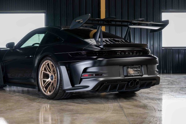 Used 2025 Porsche 911 GT3RS Weissach Package Only 1322 Miles PCCBs Front Axle Lift Sport Chrono LOADED for sale Sold at Chicago Motor Cars in West Chicago IL 60185 6