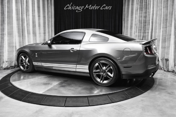 Used 2010 Ford Mustang Shelby GT500 1 Owner 600hp Pulley/Tune Collectible 3K miles for sale Sold at Chicago Motor Cars in West Chicago IL 60185 3
