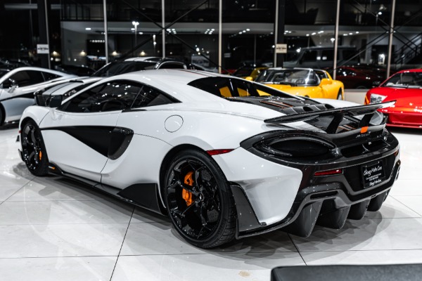 Used 2019 McLaren 600LT Coupe! Carbon Ext Pkg! Full PPF! Ext Special Paint Silica White! for sale Sold at Chicago Motor Cars in West Chicago IL 60185 3