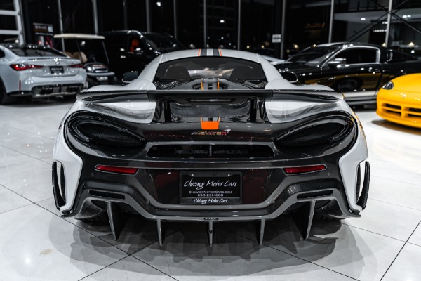 Used 2019 McLaren 600LT Coupe! Carbon Ext Pkg! Full PPF! Ext Special Paint Silica White! for sale Sold at Chicago Motor Cars in West Chicago IL 60185 4