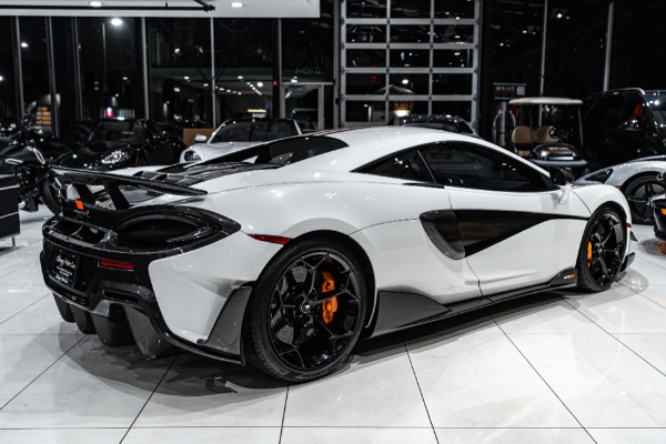 Used 2019 McLaren 600LT Coupe! Carbon Ext Pkg! Full PPF! Ext Special Paint Silica White! for sale Sold at Chicago Motor Cars in West Chicago IL 60185 5