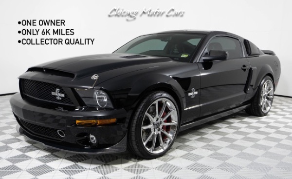 Used 2007 Ford Shelby GT500 Super Snake Only 6K Miles 40th Anniversary Pkg ALL DOCUMENTATION Collector Quality for sale $79,800 at Chicago Motor Cars in West Chicago IL
