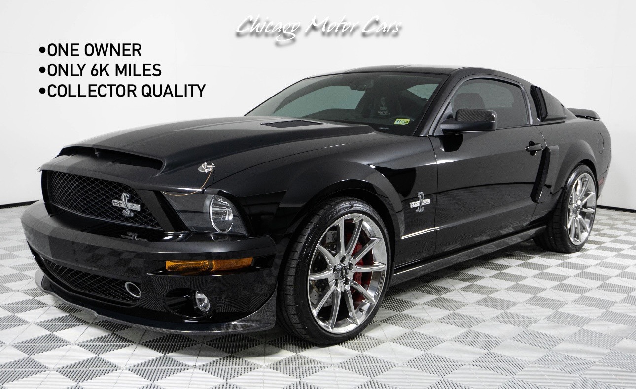 Used 2007 Ford Shelby GT500 Super Snake Only 6K Miles 40th Anniversary Pkg ALL DOCUMENTATION Collector Quality for sale $79,800 at Chicago Motor Cars in West Chicago IL 60185 1
