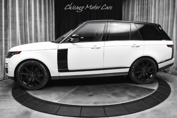 Used 2022 Land Rover Range Rover Black Exterior Pkg Black Contrast Roof 21 9-Spoke 9001 Wheels for sale Sold at Chicago Motor Cars in West Chicago IL 60185 1