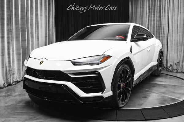 Used 2022 Lamborghini Urus Red/Black Interior! 23 Inch Upgraded Wheels! One Owner Vehicle! B&O Sound! for sale Sold at Chicago Motor Cars in West Chicago IL 60185 2