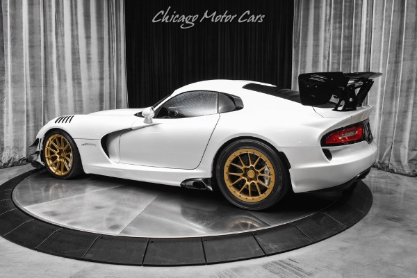 Used 2017 Dodge Viper GTC ACR Extreme 1 of 1 Balloon White Nth Moto Twin Turbo 9.0L 2500WHP for sale Sold at Chicago Motor Cars in West Chicago IL 60185 3
