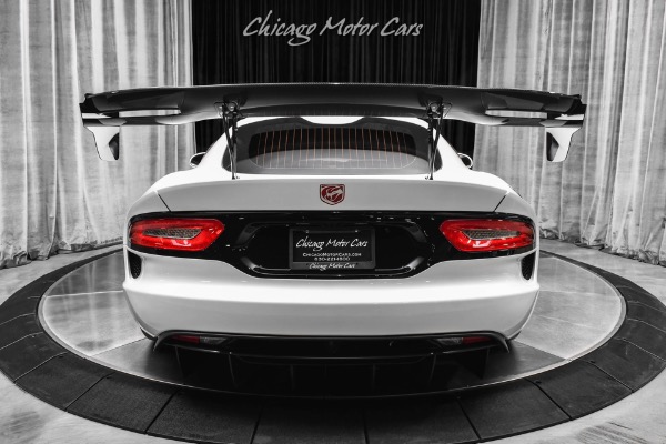 Used 2017 Dodge Viper GTC ACR Extreme 1 of 1 Balloon White Nth Moto Twin Turbo 9.0L 2500WHP for sale Sold at Chicago Motor Cars in West Chicago IL 60185 4