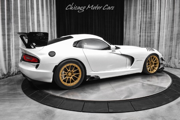 Used 2017 Dodge Viper GTC ACR Extreme 1 of 1 Balloon White Nth Moto Twin Turbo 9.0L 2500WHP for sale Sold at Chicago Motor Cars in West Chicago IL 60185 5