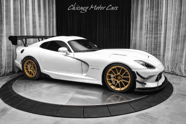 Used 2017 Dodge Viper GTC ACR Extreme 1 of 1 Balloon White Nth Moto Twin Turbo 9.0L 2500WHP for sale Sold at Chicago Motor Cars in West Chicago IL 60185 6