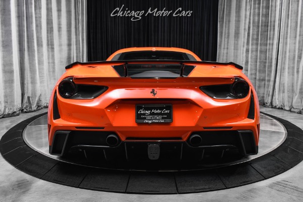 Used 2018 Ferrari 488 GTB Novitec N-Largo Wide Body ROSSO DINO Carbon Fiber 1/11 Made Only 5k Miles for sale Sold at Chicago Motor Cars in West Chicago IL 60185 4