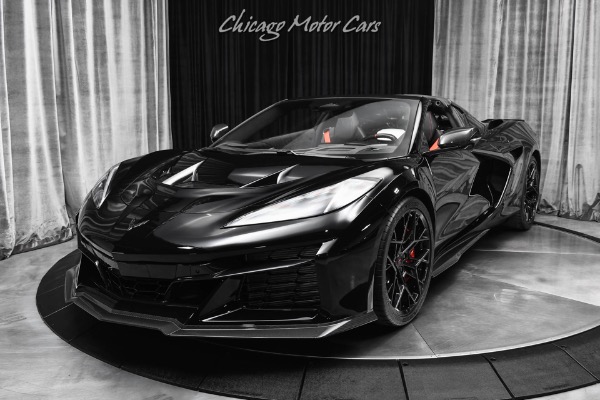Used 2026 Chevrolet Corvette ZR1 Coupe 3LZ Only 37 Miles Front Axle Lift Carbon Fiber Trim Forged Wheels for sale Sold at Chicago Motor Cars in West Chicago IL 60185 2