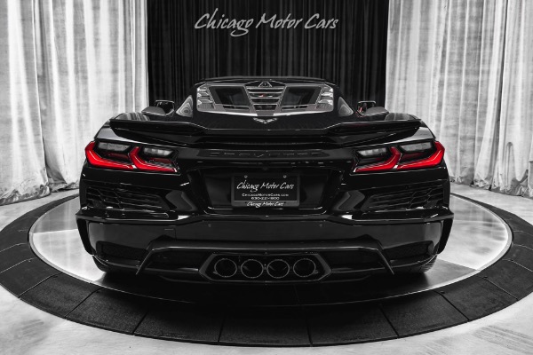 Used 2026 Chevrolet Corvette ZR1 Coupe 3LZ Only 37 Miles Front Axle Lift Carbon Fiber Trim Forged Wheels for sale Sold at Chicago Motor Cars in West Chicago IL 60185 4