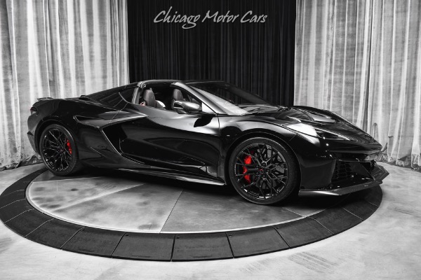Used 2026 Chevrolet Corvette ZR1 Coupe 3LZ Only 37 Miles Front Axle Lift Carbon Fiber Trim Forged Wheels for sale Sold at Chicago Motor Cars in West Chicago IL 60185 6