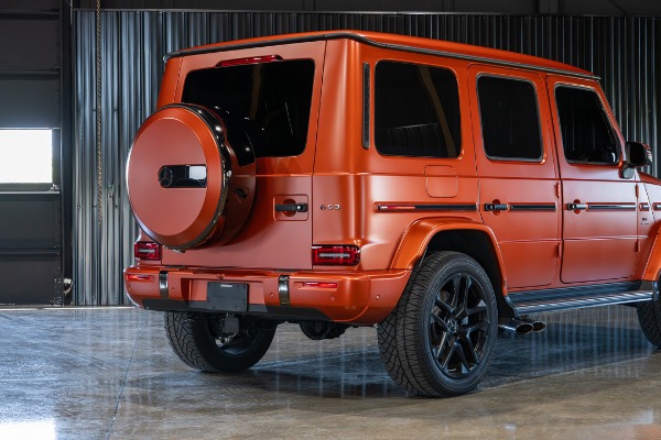 Used 2025 Mercedes-Benz G63 AMG MANUFAKTUR Interior Package & Copper Orange Magno Paint for sale Sold at Chicago Motor Cars in West Chicago IL 60185 3