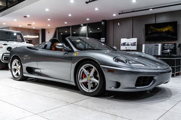 Used 2001 Ferrari 360 Spider F1 Major Service Belts Just Done! Ferrari Shields Only 7k Miles! for sale Sold at Chicago Motor Cars in West Chicago IL 60185 5