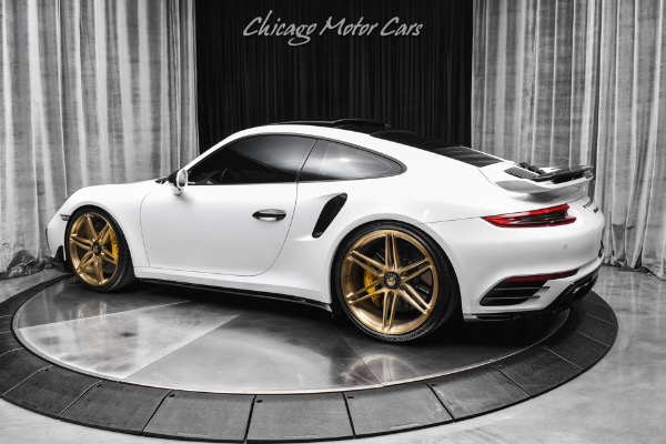 Used 2017 Porsche 911 Turbo S HRE Wheels Upgraded Exhaust MSRP $237k+ Aerokit Full PPF Cobb Tune for sale Sold at Chicago Motor Cars in West Chicago IL 60185 3