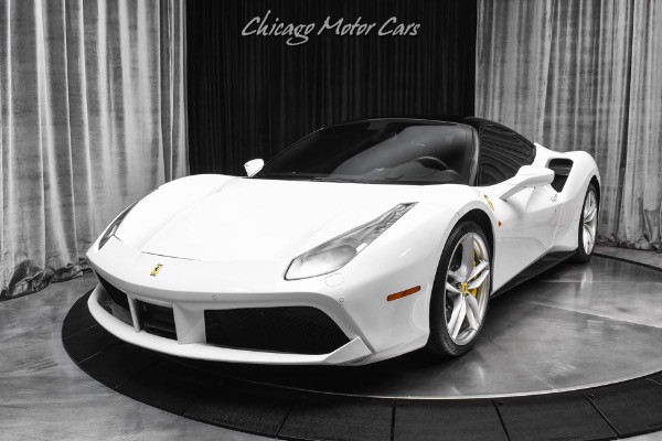 Used 2017 Ferrari 488 GTB SPORT EXHAUST CARBON FIBER DRIVER ZONE ELECTRIC SEATS for sale Sold at Chicago Motor Cars in West Chicago IL 60185 2