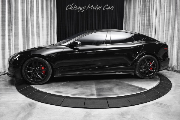 Used 2024 Tesla Model S Plaid Only 5K Miles Cartbon Fiber Interior Trim! Yolk Steering Wheel! for sale Sold at Chicago Motor Cars in West Chicago IL 60185 1