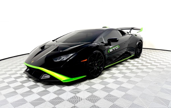 Used 2022 Lamborghini Huracan STO Hot Spec! Only 4K Miles! Full PPF! Sport Seats! Front Lift! for sale Sold at Chicago Motor Cars in West Chicago IL 60185 2