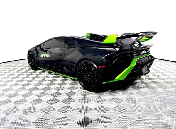 Used 2022 Lamborghini Huracan STO Hot Spec! Only 4K Miles! Full PPF! Sport Seats! Front Lift! for sale Sold at Chicago Motor Cars in West Chicago IL 60185 4