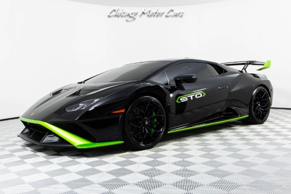 Used 2022 Lamborghini Huracan STO Hot Spec! Only 4K Miles! Full PPF! Sport Seats! Front Lift! for sale Sold at Chicago Motor Cars in West Chicago IL 60185 5