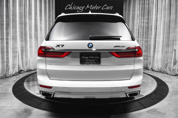Used 2020 BMW X7 xDrive40i Alpine White 21 Wheels Just Serviced Like New for sale Sold at Chicago Motor Cars in West Chicago IL 60185 4